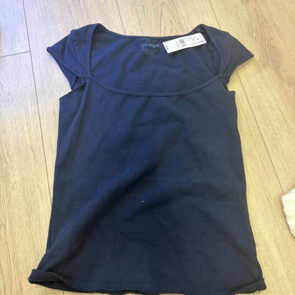NEW Brandy navy t shirt one size